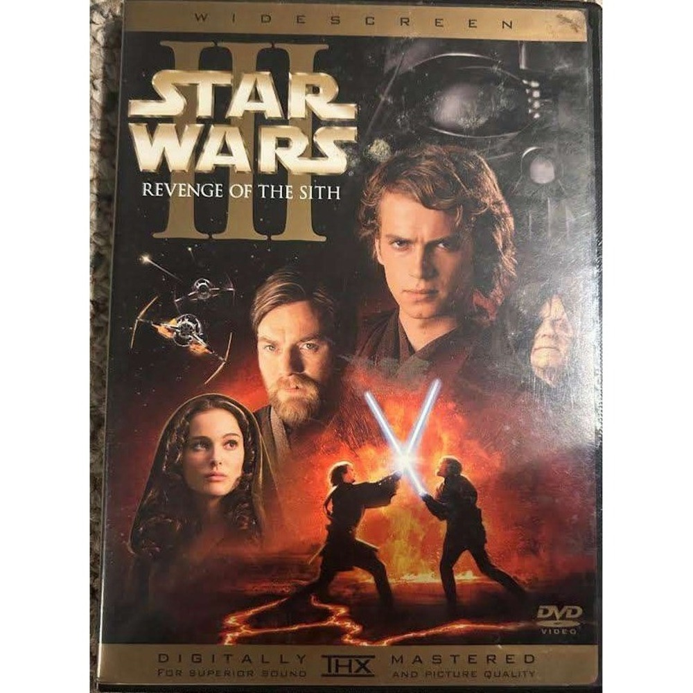 Star Wars Episode III Revenge of the‎ Sith Full Screen DVD Movie